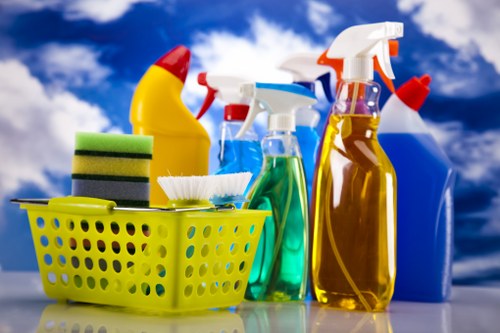 Eco-friendly window cleaning solutions used by Arkley Cleaners